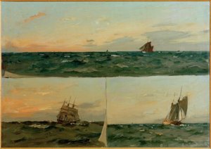 Drie keer verdeeld, als trompe l