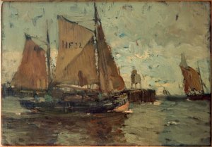 Finkenwerder vissersboot HF 22 (Cuxhaven)