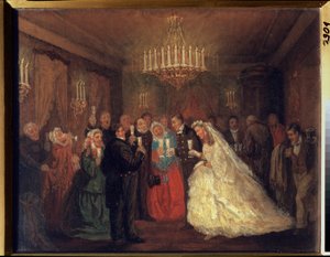 Het huwelijk door Leonid Ivanovich Solomatkin