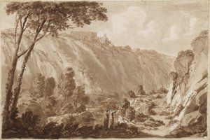 Uitzicht op de Villa Maecenas