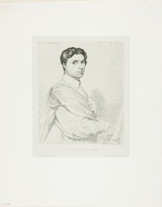Ingres op Vierentwintigjarige Leeftijd door Leopold Flameng