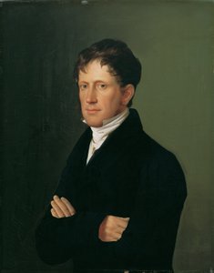 Josef Mayer Freiherr von und zu Gravenegg door Leopold Kupelwieser
