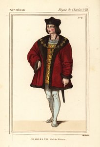 Koning Karel VIII van Frankrijk, de Minzame