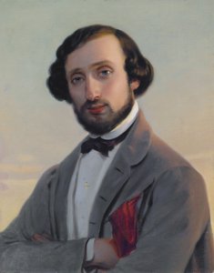 Portret van Ludwig August Frankl von Hochwart (1810-1894)