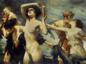 Bacchanalia door Leopold Schmutzler