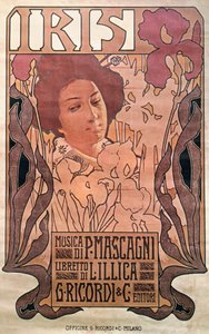 "Iris" door Pietro Mascagni