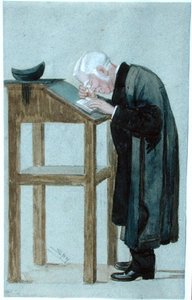 Karikatuur van een Oxford Don