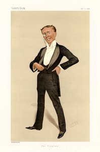 George Grossmith - portret staand