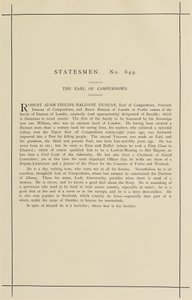 De Graaf van Camperdown door Leslie Matthew Ward