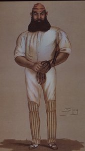 Cricketheld W.G. Grace, karikatuur voor Vanity Fair door Leslie Matthew Ward