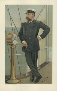 Albert H Charles van Monaco, de Prins van Monaco door Leslie Matthew Ward