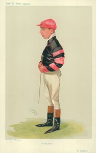 Arthur Templeman, een rijzende ster, 7 november 1906, Vanity Fair cartoon door Leslie Matthew Ward