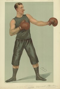 Kapitein Walter Edgeworth-Johnstone door Leslie Matthew Ward