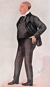 Cecil Rhodes, in Groot-Brittannië geboren Zuid-Afrikaan, financier, staatsman en imperiumbouwer, 1891 door Leslie Matthew Ward