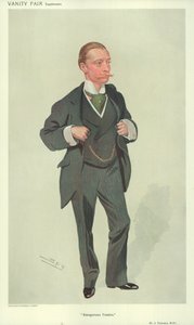 Harold J Tennant, MP, Gevaarlijke Beroepen, Vanity Fair cartoon door Leslie Matthew Ward