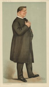 James Edward Cowell Weldon, De Aangewezen Bisschop van Calcutta, Calcutta, 17 november 1898, Vanity Fair cartoon door Leslie Matthew Ward