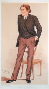 John Scott Burdon-Sanderson, Britse fysioloog, 1894 door Leslie Matthew Ward