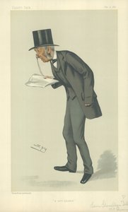 Lewis Llewellyn Dillwyn door Leslie Matthew Ward
