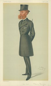 Lord Dorchester, The Turf, 24 maart 1877, Vanity Fair cartoon