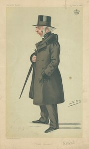 Lord Robartes, Oost-Cornwall, 4 februari 1882, Vanity Fair cartoon