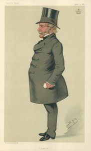 Lord Waveney, Suffolk, 2 april 1881, Vanity Fair cartoon door Leslie Matthew Ward