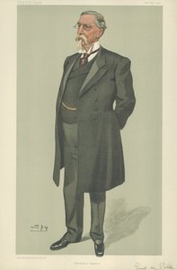 M Frants Ernest De Bille, de Deense minister