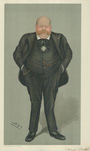 De Heer Arthur de Rothschild door Leslie Matthew Ward