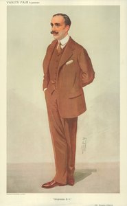Mr Douglas Vickers, Brightside DV, 30 december 1909, Vanity Fair cartoon