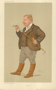 Mr Edward Linley Sambourne, Sammy, 16 januari 1892, Vanity Fair cartoon door Leslie Matthew Ward