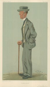 Mr Edward Weatherby, Het wedstrijdboek, 17 oktober 1901, Vanity Fair cartoon