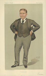 De heer Harry Lawson Webster Lawson door Leslie Matthew Ward
