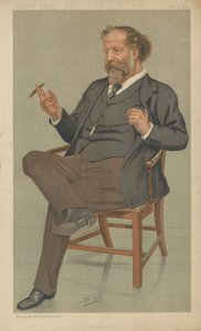 Mr J Comyns Carr door Leslie Matthew Ward