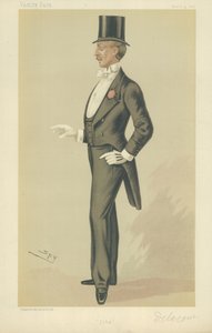 Mr John Delacour door Leslie Matthew Ward