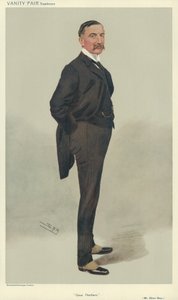 De heer Oliver Bury door Leslie Matthew Ward
