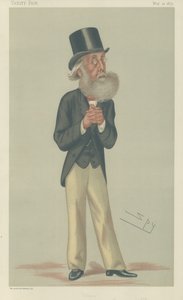 De heer William Bromley Davenport door Leslie Matthew Ward