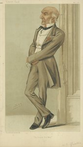 Mr William Ewart Gladstone door Leslie Matthew Ward