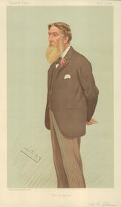 Mr. William Luson Thomas, The Graphics, 13 december 1894, Vanity Fair cartoon door Leslie Matthew Ward