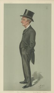 De heer William Reynell Anson door Leslie Matthew Ward