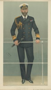 Prins Louis van Battenberg door Leslie Matthew Ward