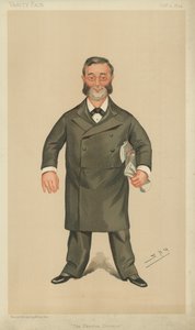 Sir Balthazar Walter Foster door Leslie Matthew Ward