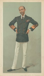 Sir Edward Hobart Seymour, China, 31 oktober 1901, Vanity Fair cartoon door Leslie Matthew Ward