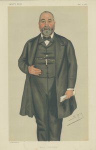 Sir Francis Philip Cunliffe-Owen door Leslie Matthew Ward