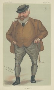 Sir John Dugdale Astley door Leslie Matthew Ward