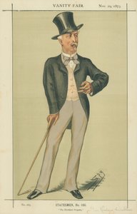 Sir Richard Wallace, Het Hertford-eigendom, 29 november 1873, Vanity Fair cartoon