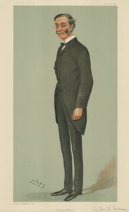 Sir Thomas Henry Sanderson, Buitenlandse Zaken, 10 november 1898, Vanity Fair cartoon door Leslie Matthew Ward