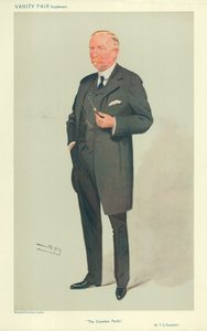 Sir Thomas Shaugnessy, The Canadian Pacific, 26 augustus 1908, Vanity Fair cartoon door Leslie Matthew Ward