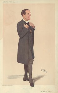 De bisschop van Stepney, een bisschop van besluitvaardigheid, 19 april 1906, Vanity Fair cartoon door Leslie Matthew Ward