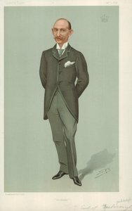 De Graaf van Yarborough, Brocklesby, 2 januari 1896, Vanity Fair cartoon door Leslie Matthew Ward