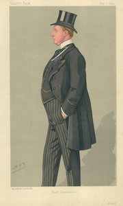 De Hon Humphrey Sturt, East Dorsetshire, 7 mei 1892, Vanity Fair cartoon