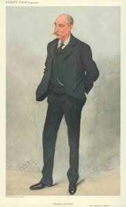 De Eerwaarde Robert Garnett Tatlow, Glasgow, 16 juni 1909, Vanity Fair cartoon